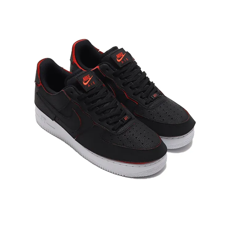 Nike Air Force 1 Low 1/1 Black Chile Red-2