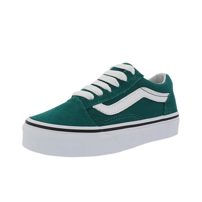 Vans Old Skool Lightweight Low Tops Casual Skateboarding Shoes Unisex Green-2
