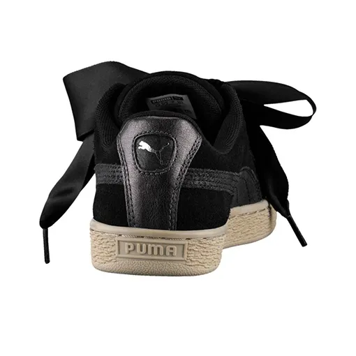 PUMA Suede Heart 'Safari Black' Women's-3