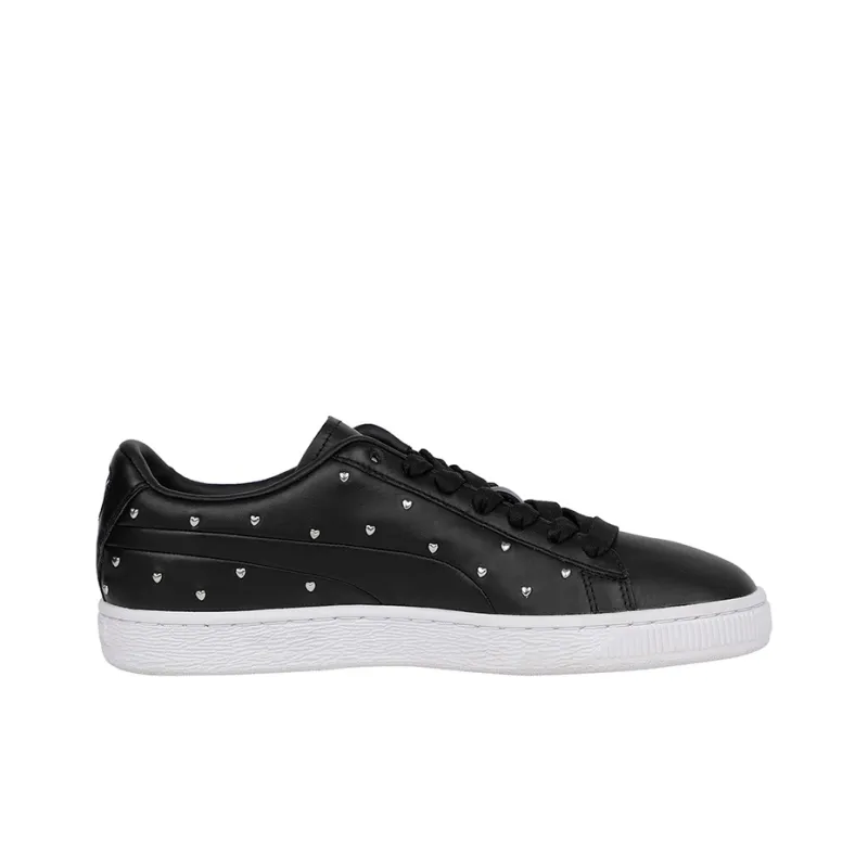 PUMA Basket Studs 'Black' Women's-1
