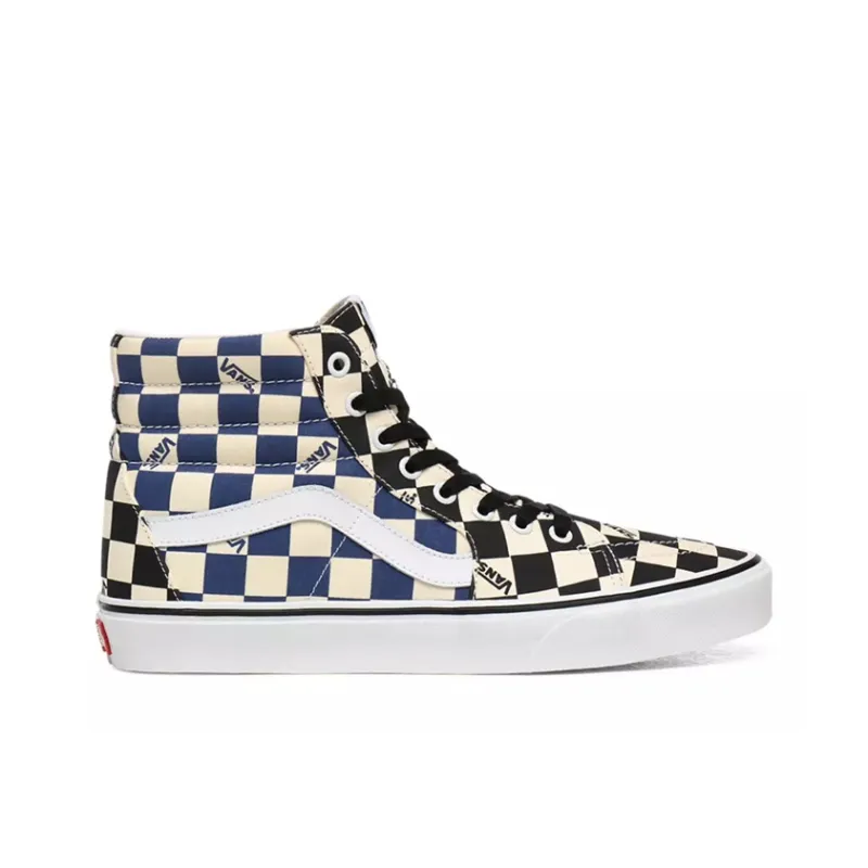 Vans Big Check SK8 HI 'Black/Navy'-1