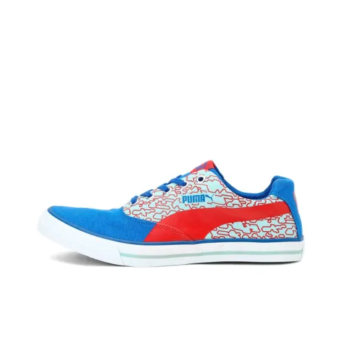 PUMA Hip Hop Skateboard Shoes Men Low-Top Blue