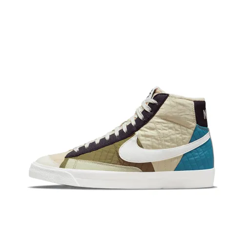 Nike Blazer Mid 77 Premium Toast Sail Quilted