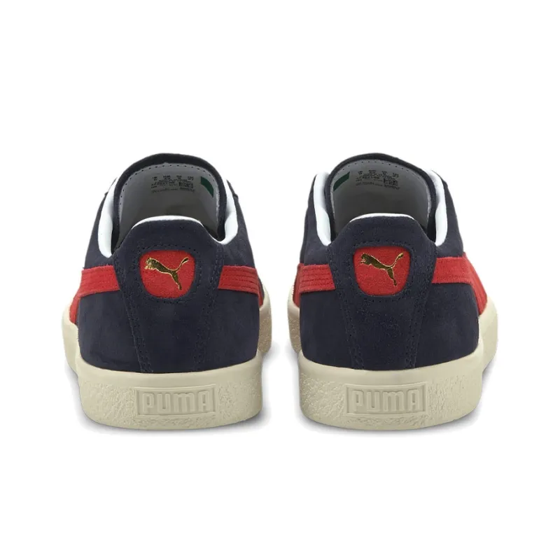 PUMA Suede Vintage Peacoat High Risk Red-4