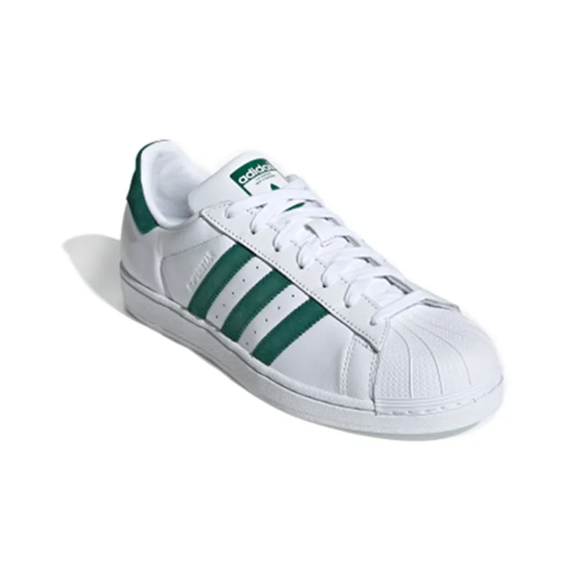 Adidas Superstar White Collegiate Green-2