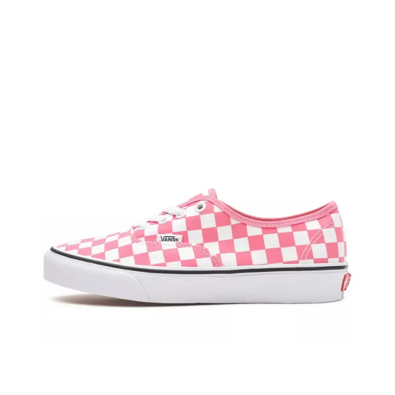 Vans Checkerboard Authentic Checkboard Pink/White-0