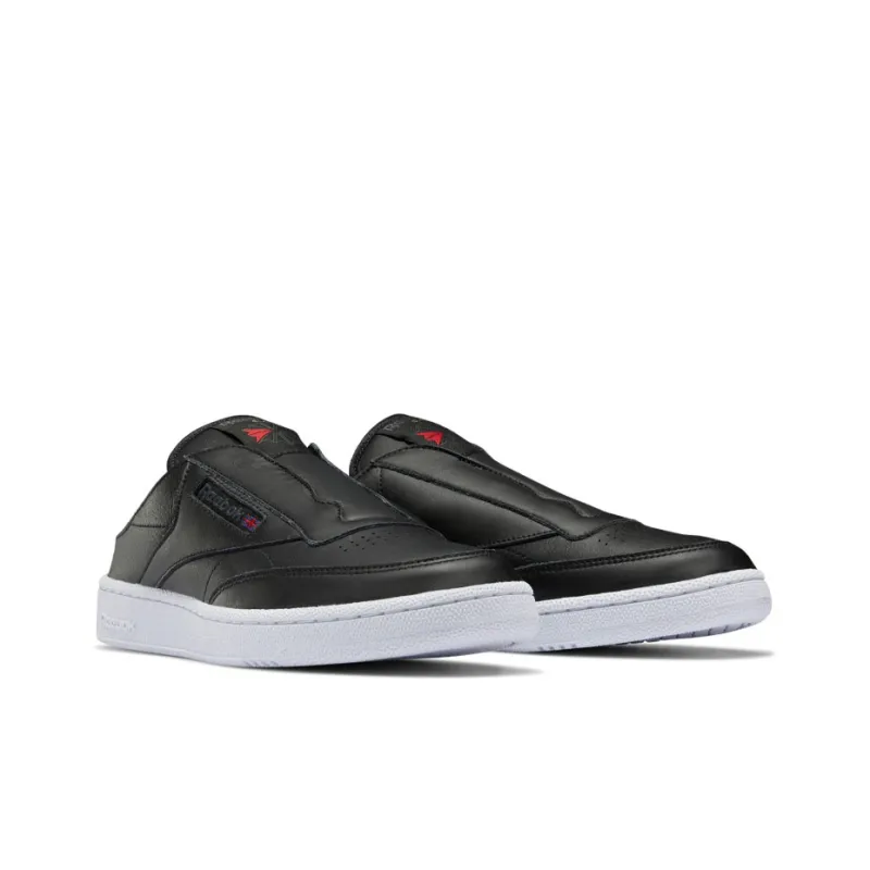 Reebok Club C Laceless Mule Black Grey-2