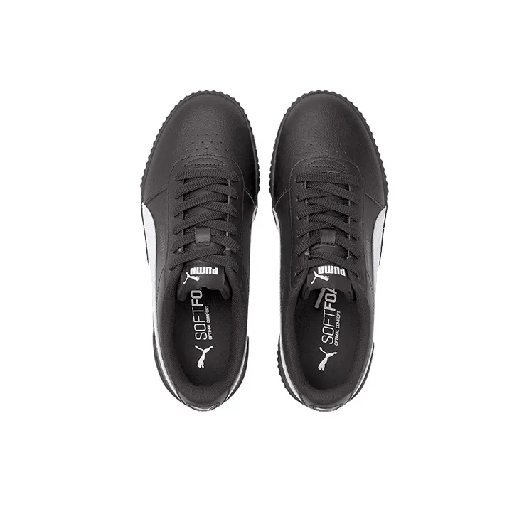 PUMA Carina Leather 'Black And White' Women's-2