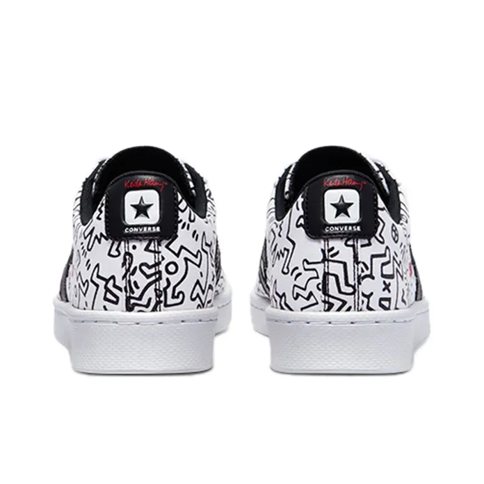 Converse Pro Leather Ox Keith Haring White-4