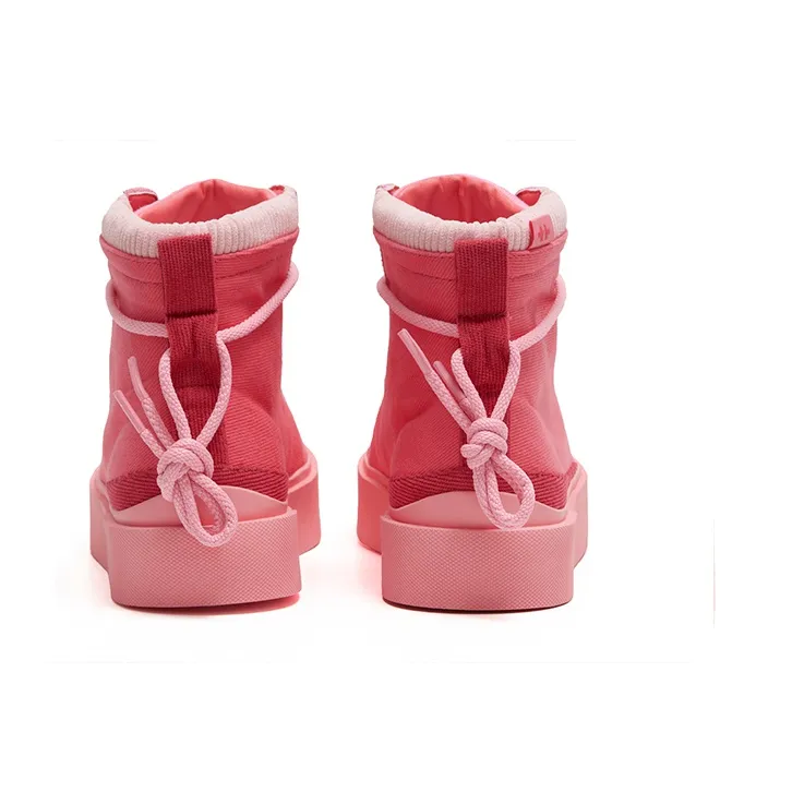 EQLZ EQUALIZER Fault High Skateboard Shoes Unisex Red Misprint-5