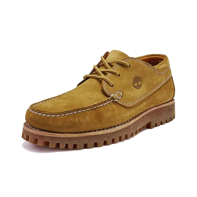 Timberland Skateboard Shoes Men Low Top Wheat-2