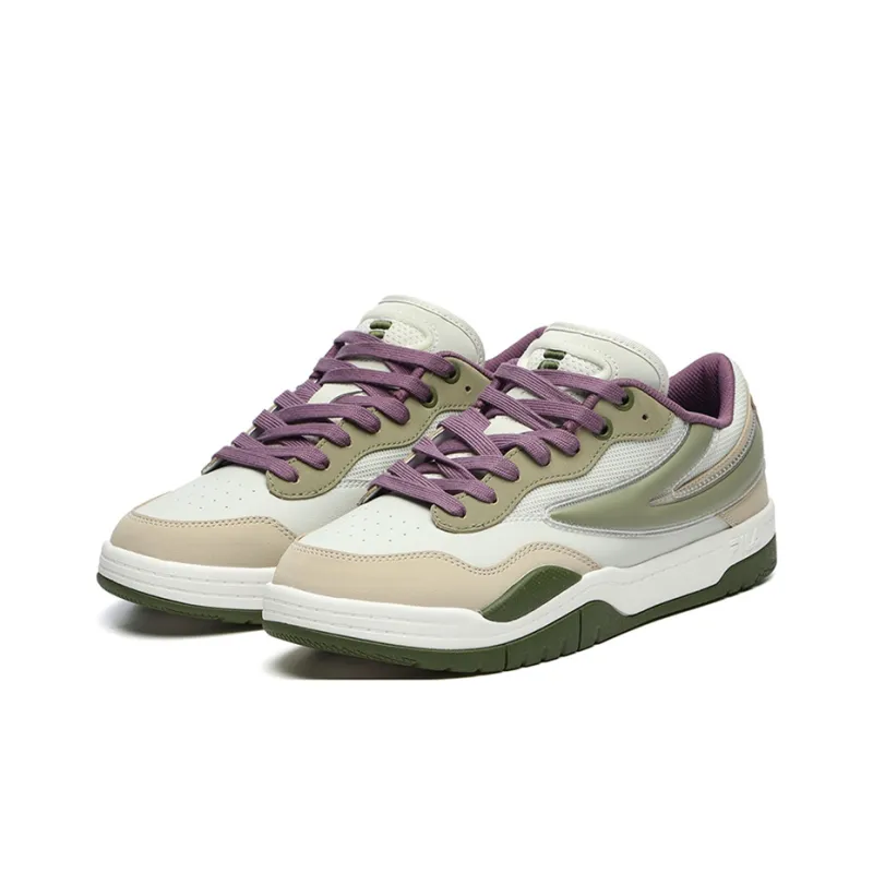 FILA FUSION T88 SKB Anti-Slip And Wear-Resistant Lightweight Low-Top Skateboard Shoes Men's Gray Green-2
