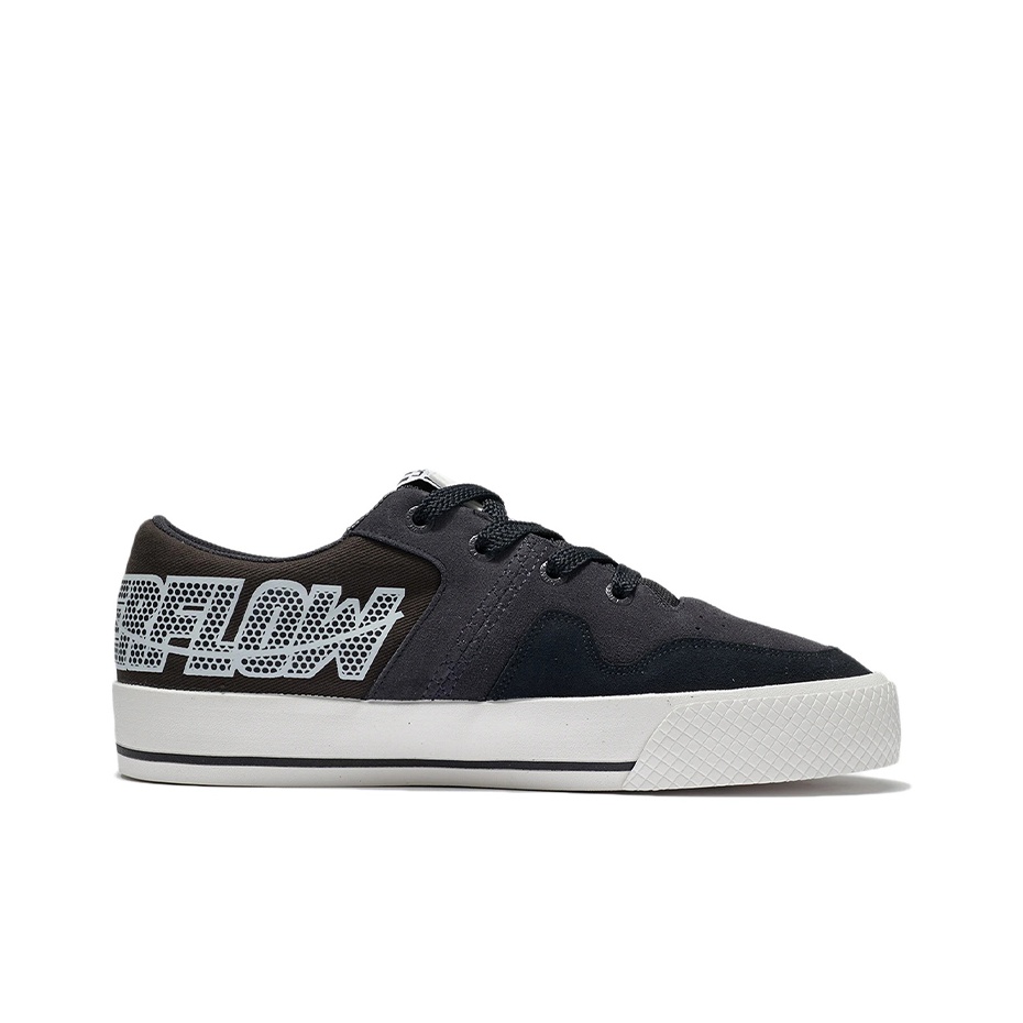 LINING CF Tracing Skateboard Shoes Men Low-Top Ebony Black