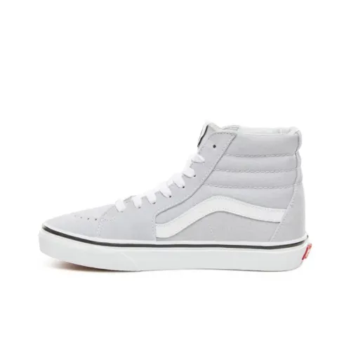 Vans SK8 Skateboard Shoes Unisex High-Top Gray/White