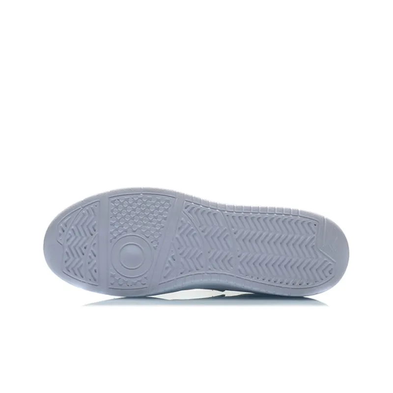 LiNing Slip Resistant, Abrasion Resistant, Lightweight Low Top Skateboard Shoes Men's White-4