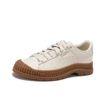 PUMA Utility Leather 'White Smoke' Women's