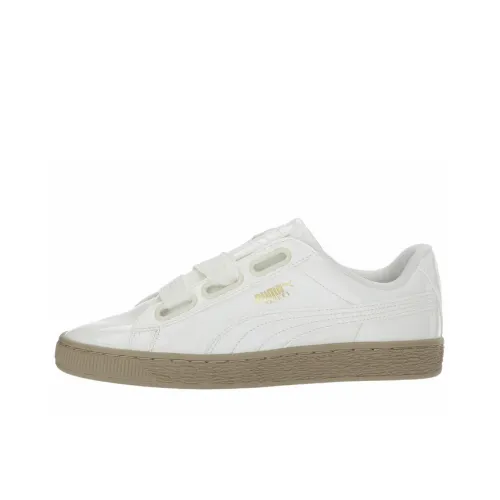 PUMA Basket Heart Marshmallow White Women's