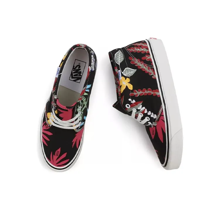 Vans Anaheim Factory Chukka 49 Dx Mid Top Sneakers Black/Red Women's-3