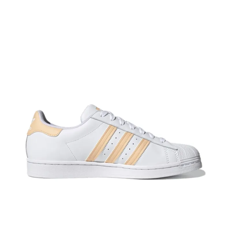 Adidas Superstar Cloud White Glow Orange-1