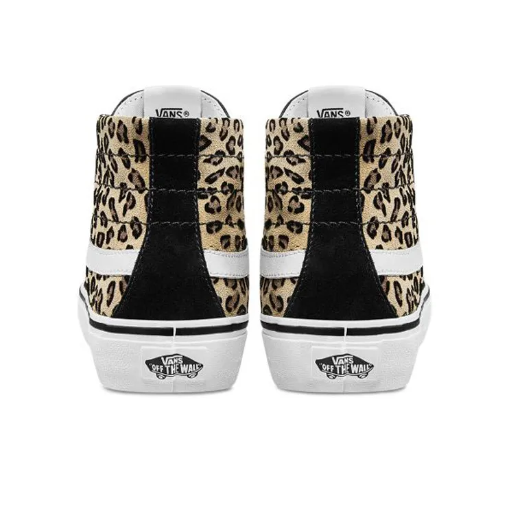 Vans SK8 Hi 138 Decon Sf 'Black White Leopard' Women's-4