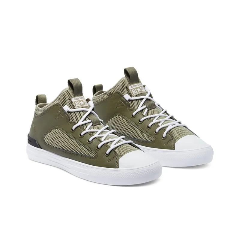 Converse All Star Series Ultra Lightweight Durable Breathable Mid-Top Skateboard Shoes Unisex-2