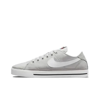 Nike Court Legacy Canvas Low Top Sneakers Grey 'Gray White'