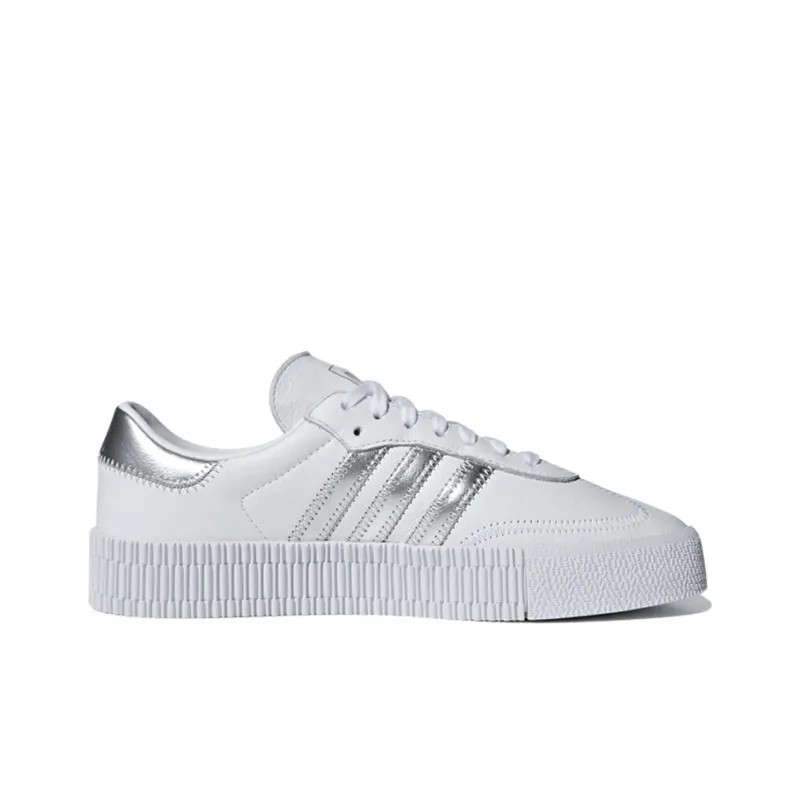 Adidas Sambarose Cloud White Silver Women's-1