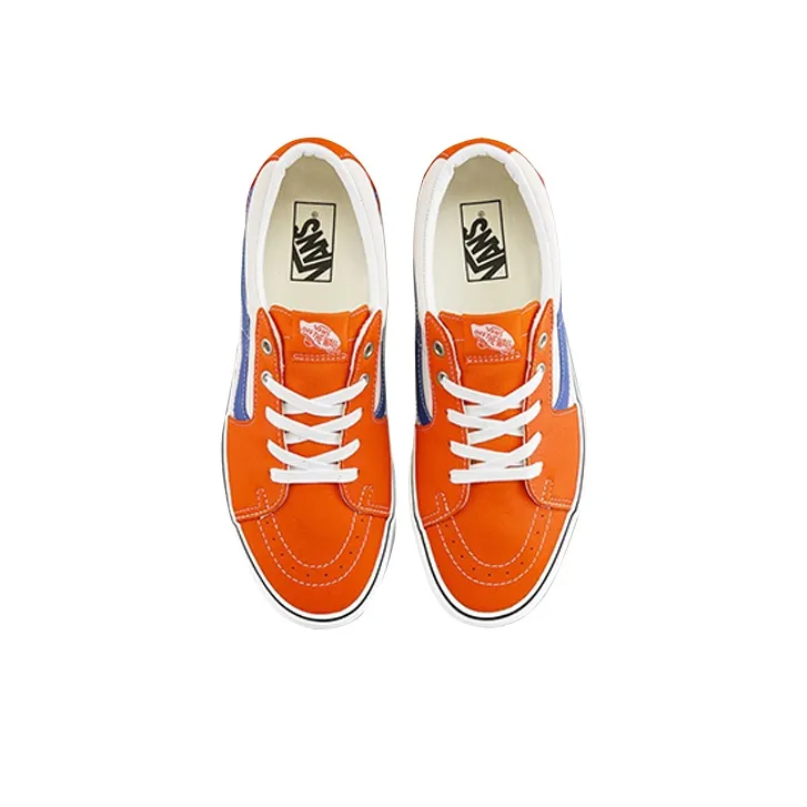 Vans SK8 Low Shoes Orange/White-3