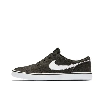 Nike Sb Solarsoft Portmore Ii Canvas Premium 'Black White'