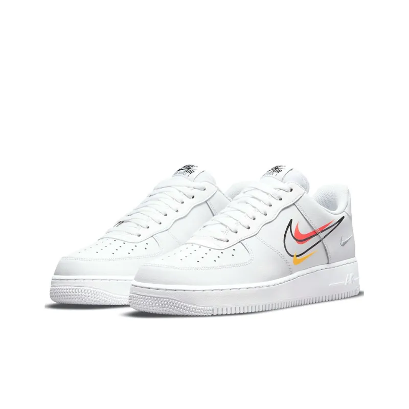 Nike Air Force 1 Low Multi Swoosh White-2