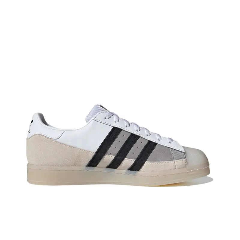 Adidas Superstar 'White Light Charcoal'-1