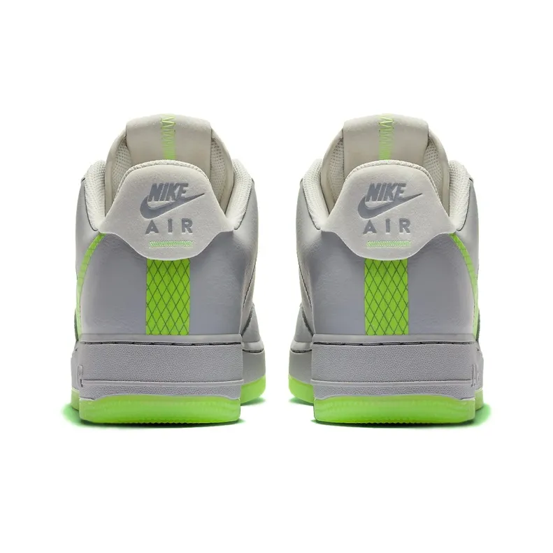 Nike Air Force 1 Low Wolf Grey Ghost Green-3