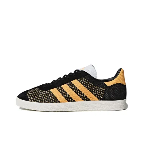 Adidas Originals GAZELLE Skateboard Shoes Men Low-Top Black/Yellow