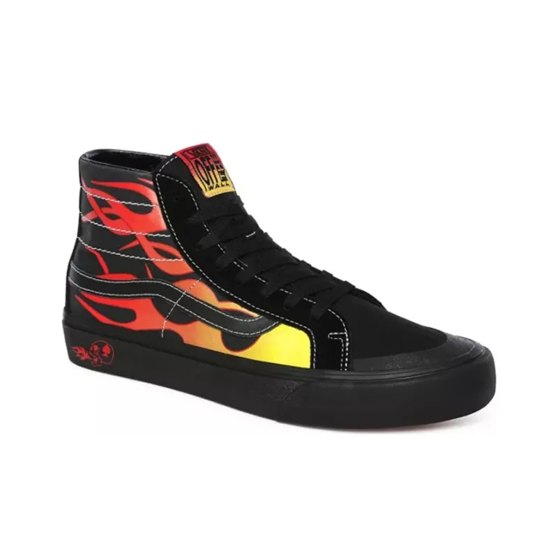 Sk8 Drag Board X Vans Hi 138 Decon 'Black Fire'-2