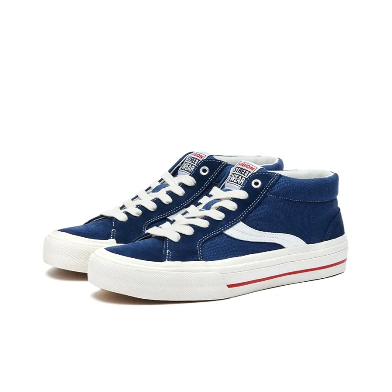 Odd CIRKUS x Vision Street Wear Astley Pro Coverage Wear-Resistance Balance Mid-Top Skateboard Shoes Unisex Blue-2