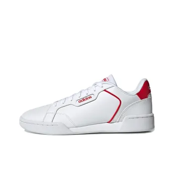 Adidas Neo Roguera Classic Casual Low Tops Skateboarding Shoes White Red Women's