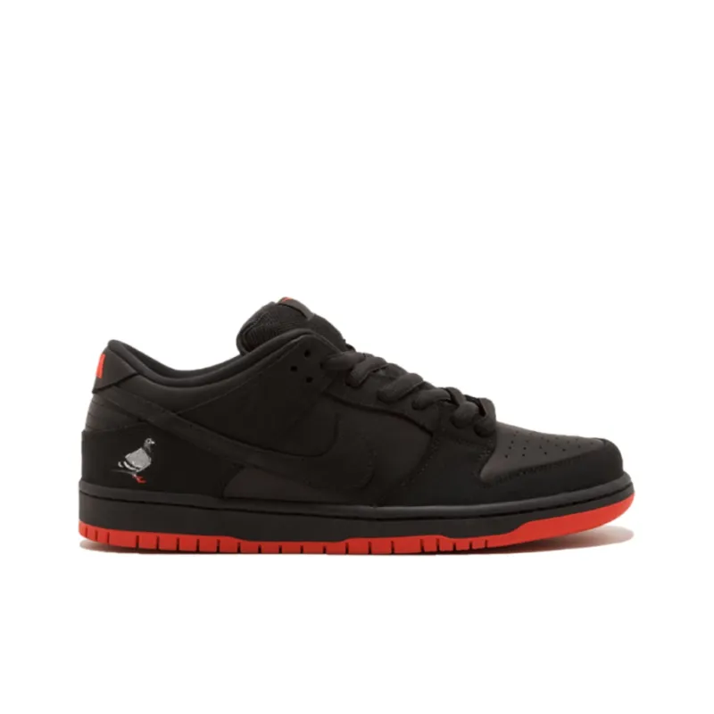 Nike Sb Dunk Low Black Pigeon Engraved-1