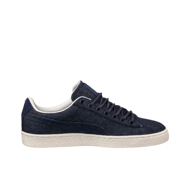 PUMA Basket Classic Denim 'Navy White'-1