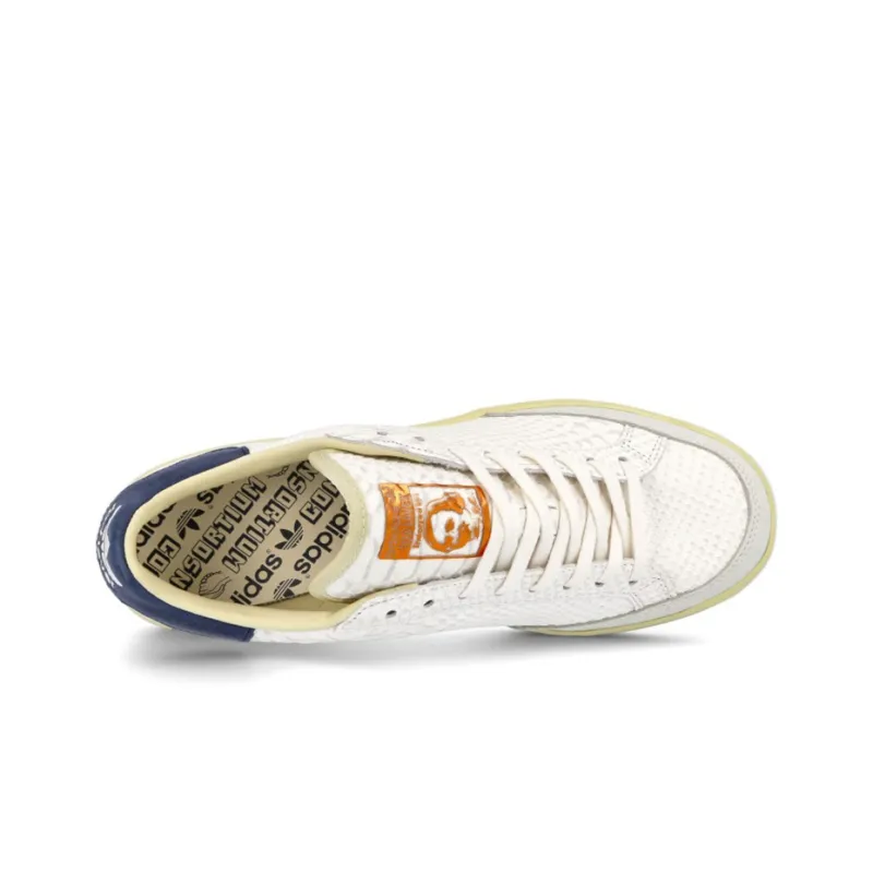 Adidas Rod Laver Reptile White Navy-4