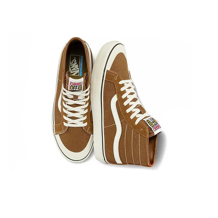 Vans Unisex SK8 HI 138 Decon Sf High Top Sneakers Brown-3