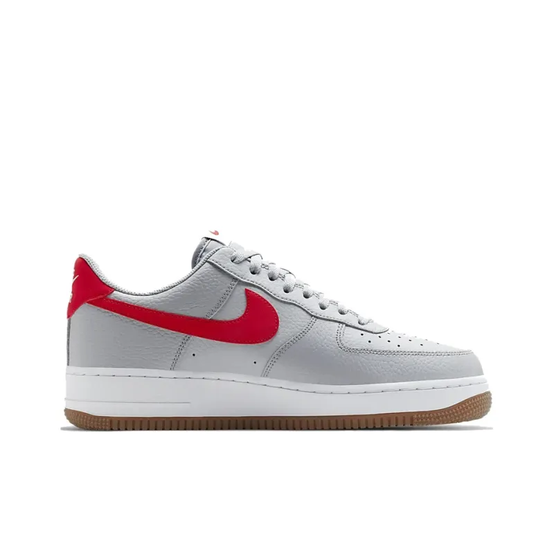 Nike Air Force 1 Low '07 Wolf Grey University Red-1