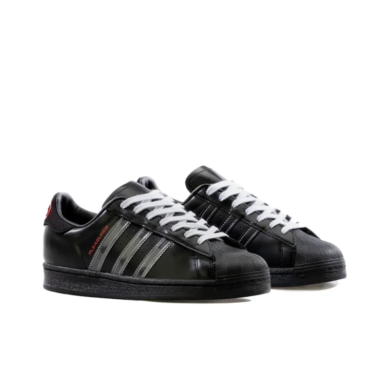 Superstar Pleasures X Adidas Originals 'Black'-2