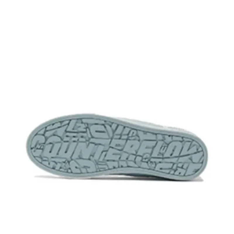LiNing CF Tracing The One Cushioning Wear Resistant Low Top Skateboard Shoes Men's Gray-3