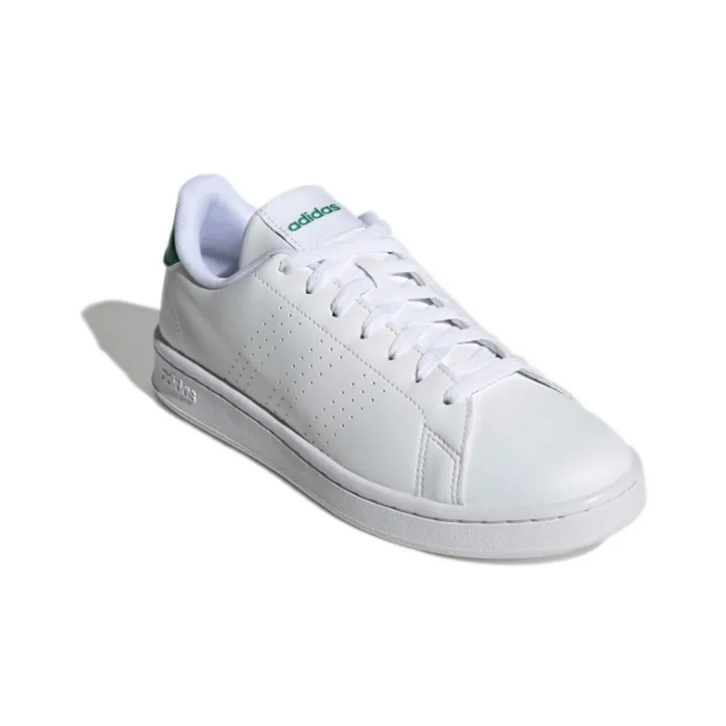 Adidas Advantage Cloud White Green-2