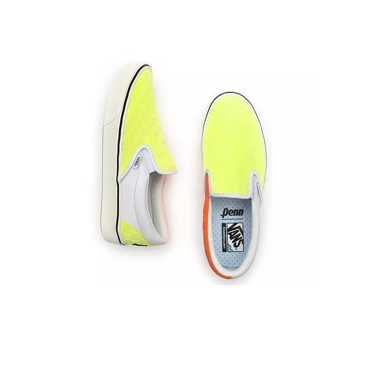 Vans Slip On Penn Flourescent-3