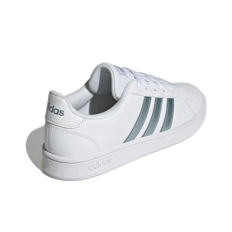 Adidas Grand Court Base 'White Vision Metallic' Women's-3