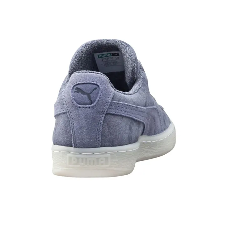 PUMA Suede Classic Elemental Anti-Slip Wear-Resistant Low-Top Skateboard Shoes Men's Blue-4