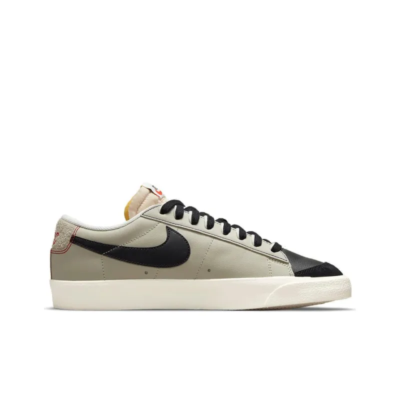 Nike Blazer Low 77 Black Natural Removable Swoosh-1