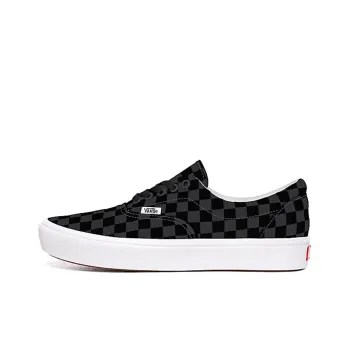 Vans Customs Checkerboard Era Grey/Black Grayblack