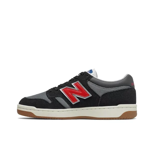 New Balance NB 680 Series Skateboard Shoes Unisex Low-Top Black/Red/White/Brown